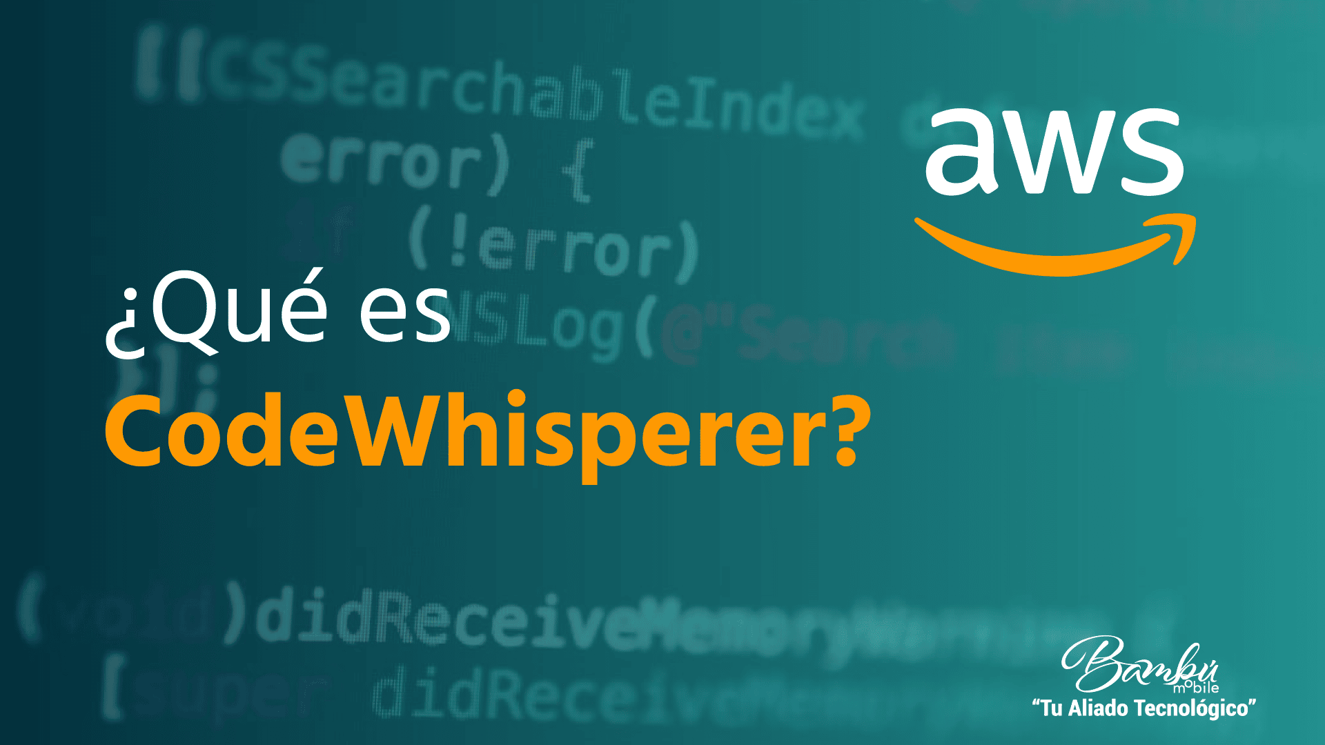 ¿Qué es CodeWhisperer? El GitHub de Amazon
